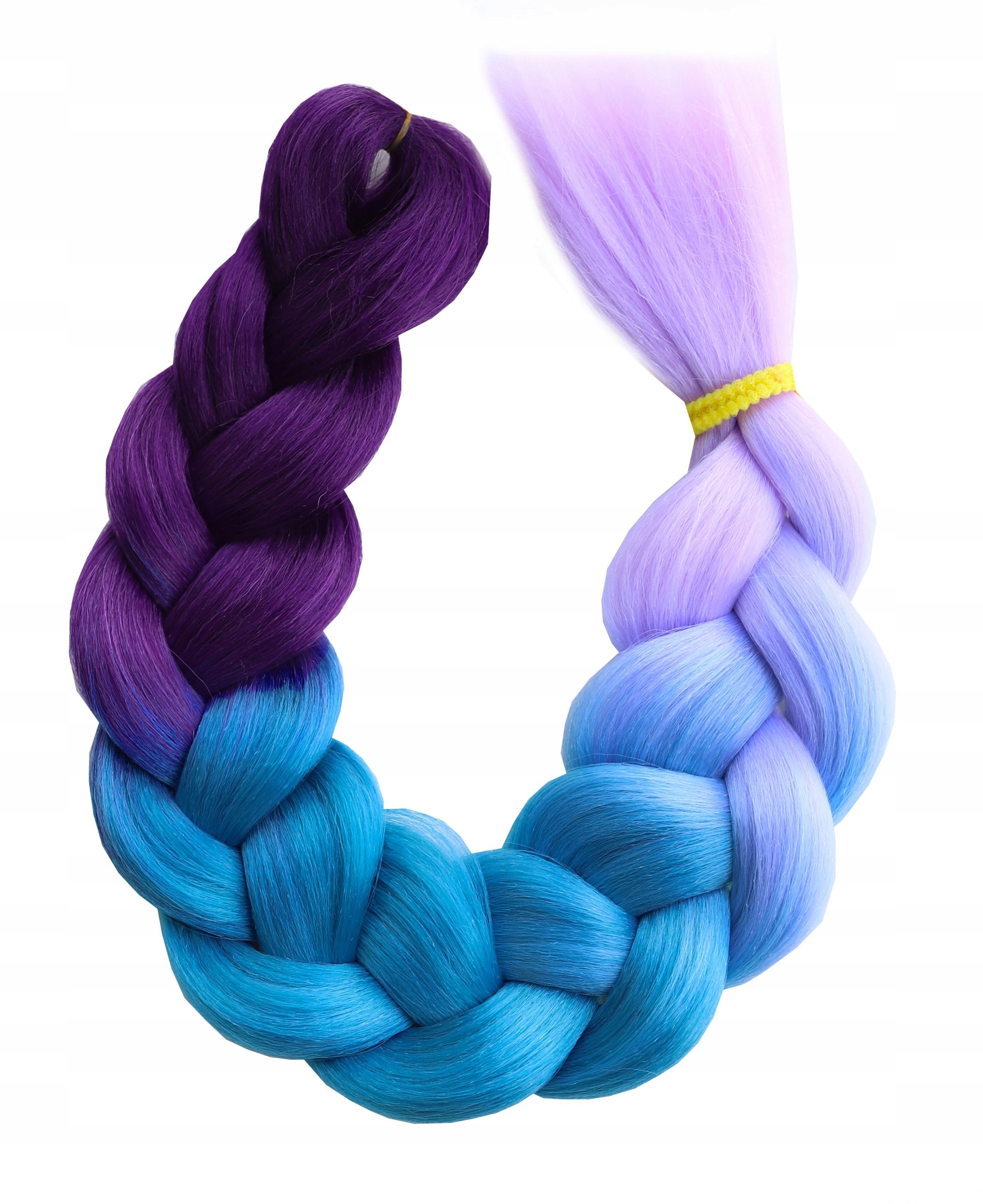 Włosy Syntetyczne Warkoczyki OMBRE PROSTE AS3-8