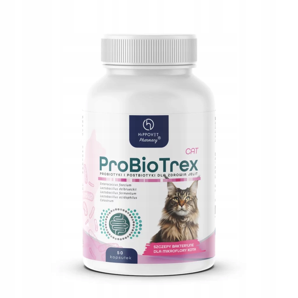 Levně Hippovet Pharmacy ProBioTrex Cat probiotikum a postbiotikum pro kočky