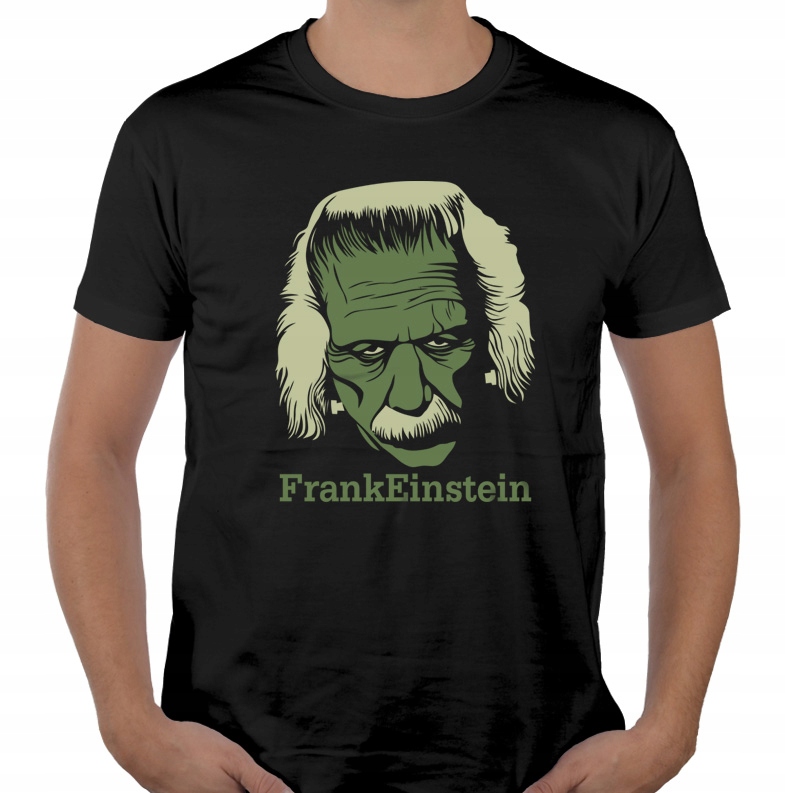 

Koszulka FrankEinstein nauka student śmieszne M