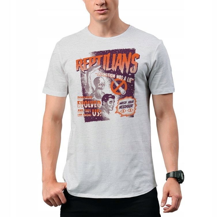 

Koszulka T-Shirt Reptilians Dinosaurs M
