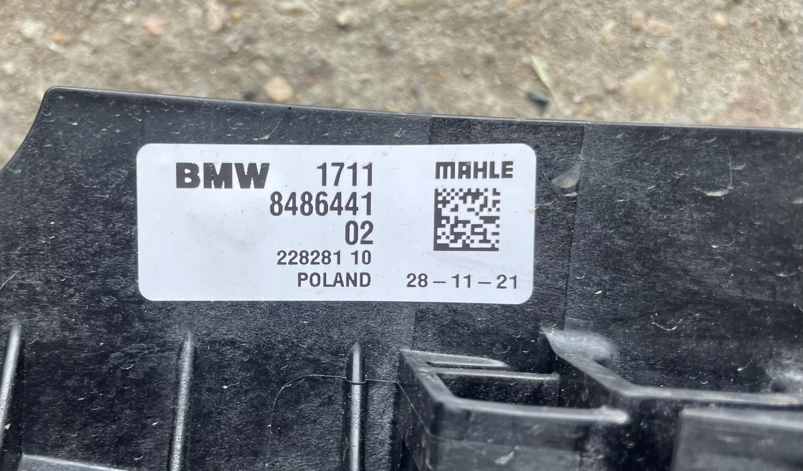 Bmw Mini ELECTRIC 17118486441 Producent części BMW OE