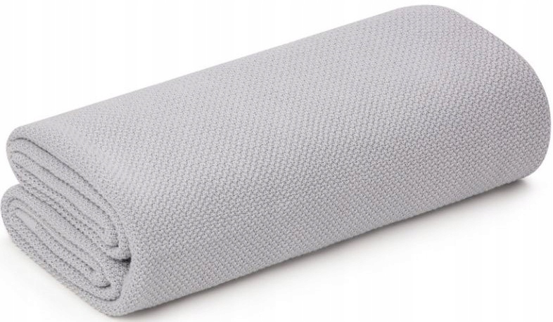 

My Memi Otulacz kocyk z jonami srebra light grey