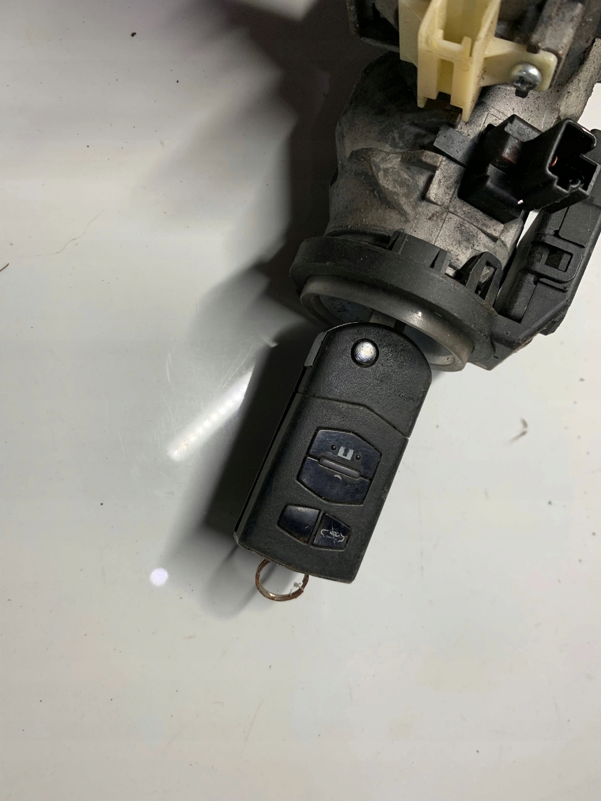ignition key GS1D66938A MAZDA