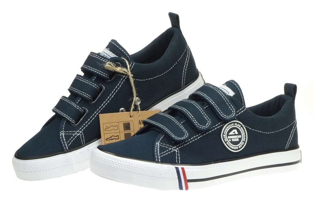 

Trampki Rzepy American Club Original Tenisówki 41