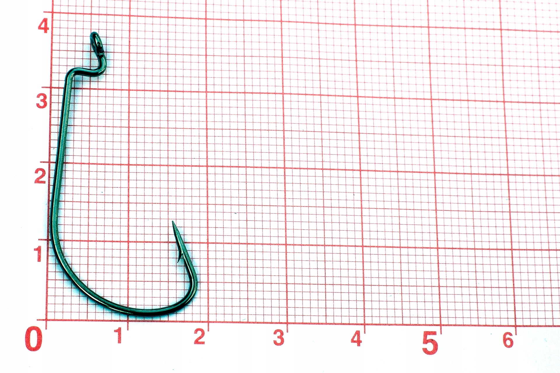 5 haczyków offsetowych nr 2 WORM FL Typ haczyki