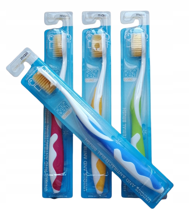 

Orto-dent Gold Max szczoteczka antybakteryjna 4szt