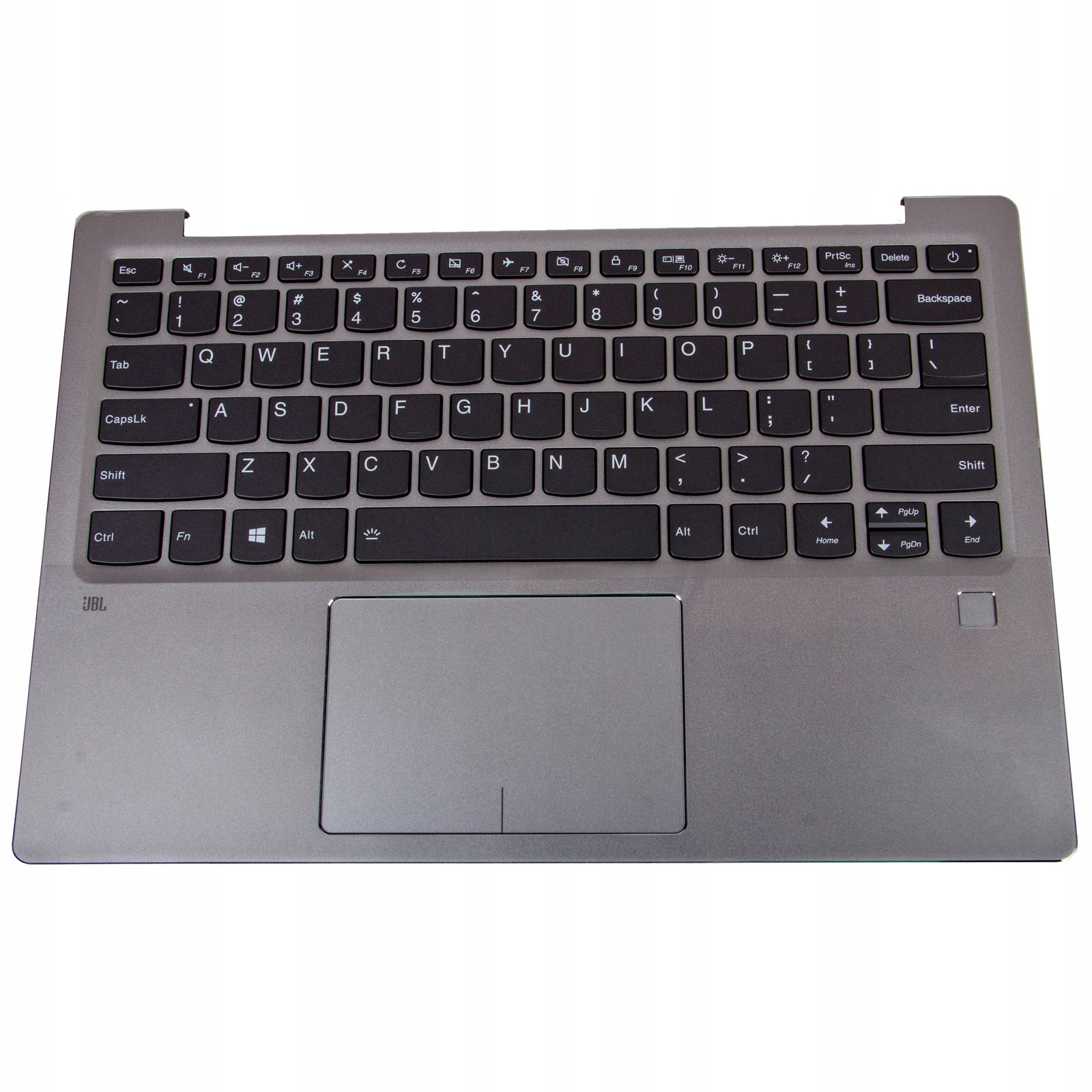 Palmrest klávesnice touchpad Lenovo IdeaPad 720s 13 silver qwerty us pl