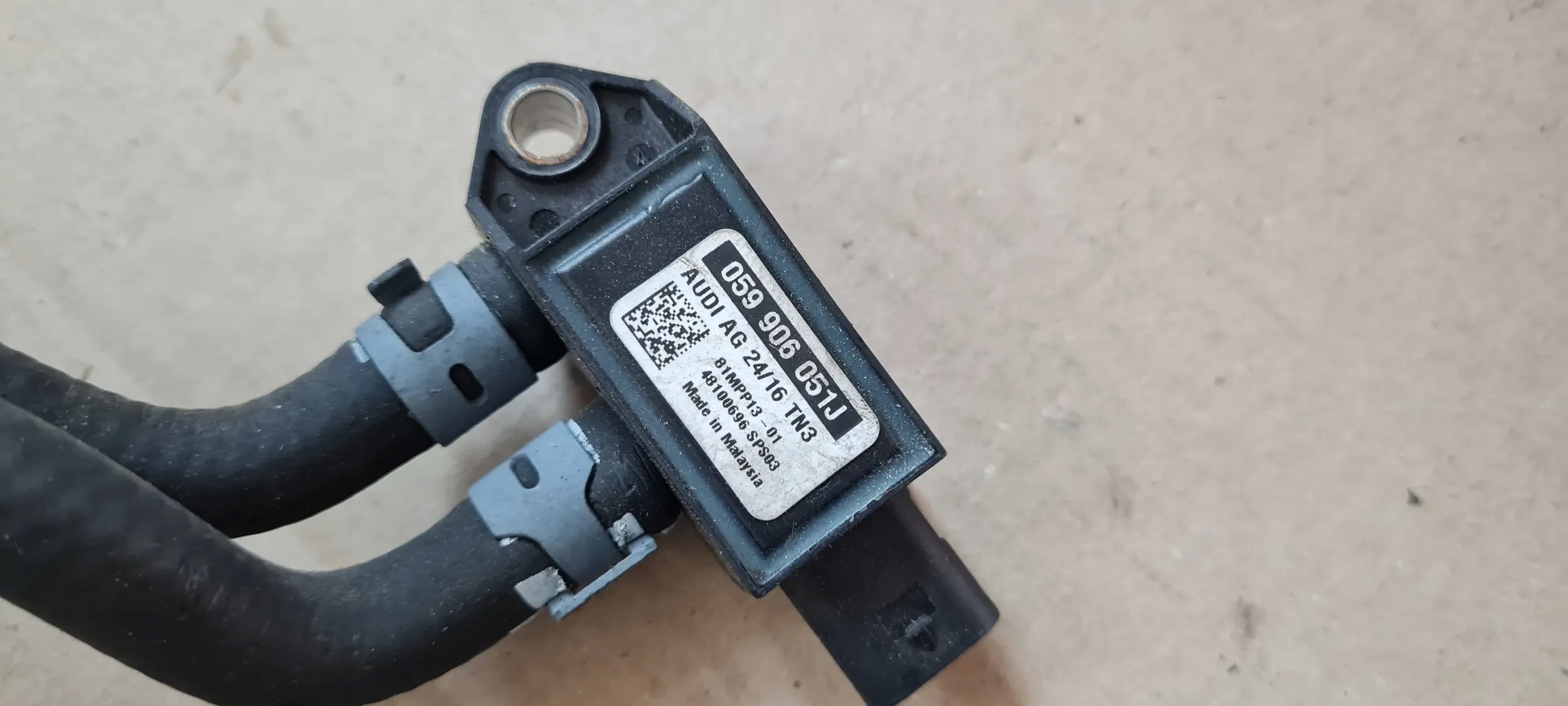 Q7 4M II exhaust gas sensor DPF 3.0 TDI 059906051J