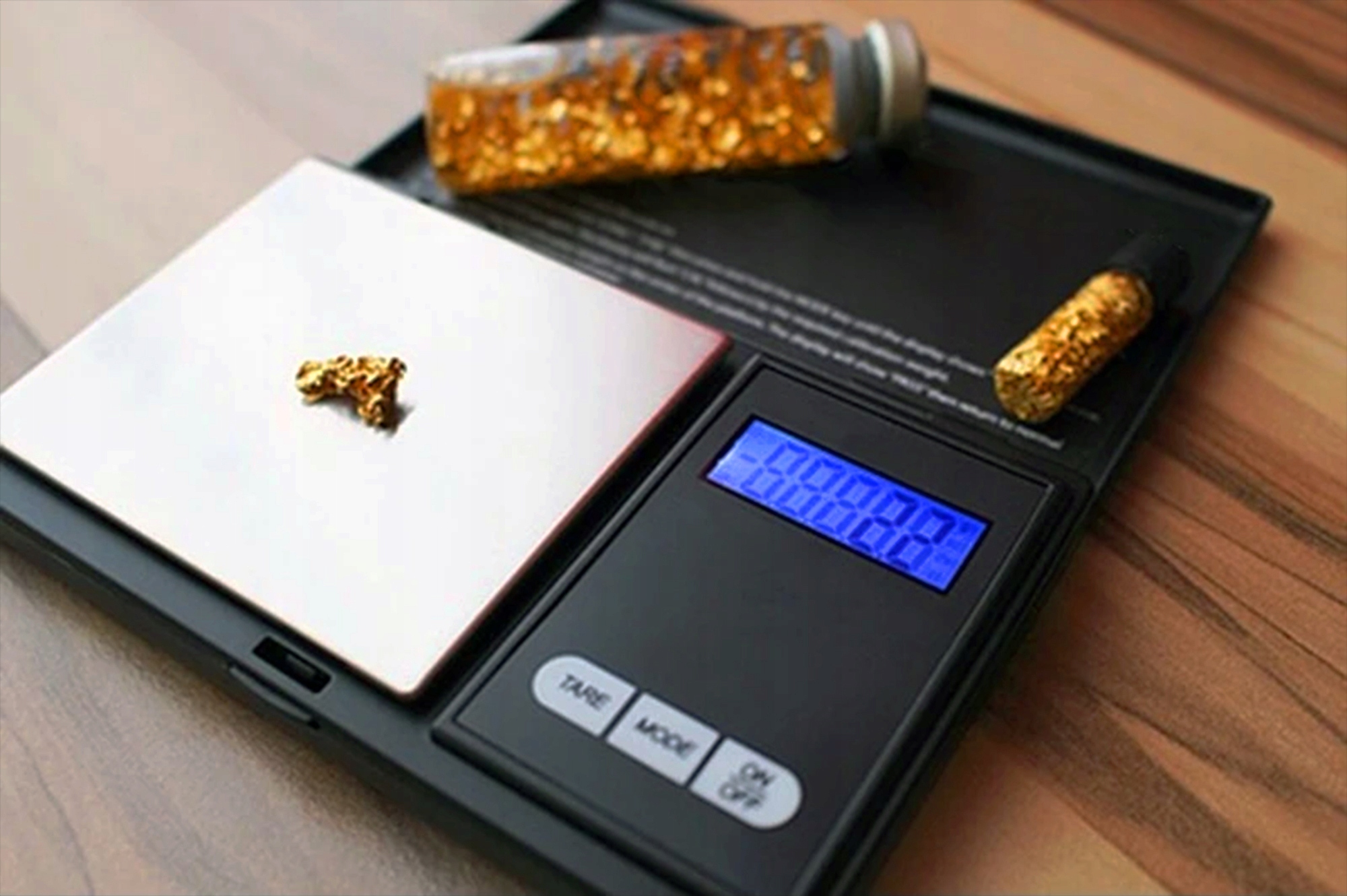 WAGA JUBILERSKA PRECYZYJNA KIESZONKOWA ELEKTRONICZNA 200g/0,01g + BATERIE Wysokość produktu 2 cm