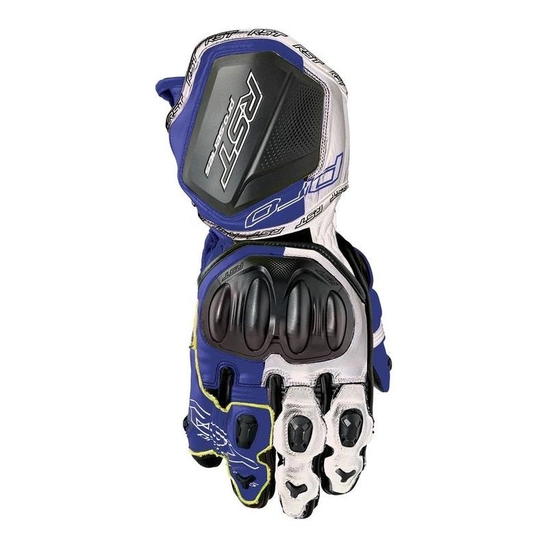 Športové rukavice Rst Pro Gp D3O Black/blue čierna modrá Darčeky