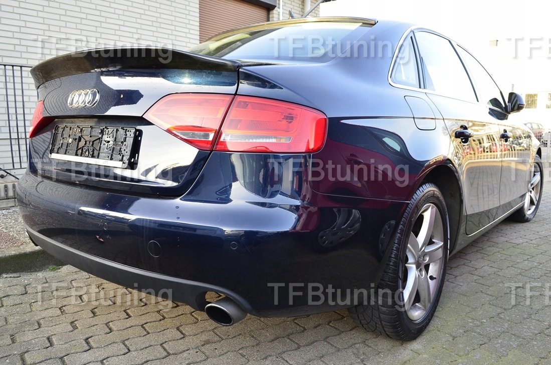 спойлер спойл Audi A4 B8 седан Тюнинг