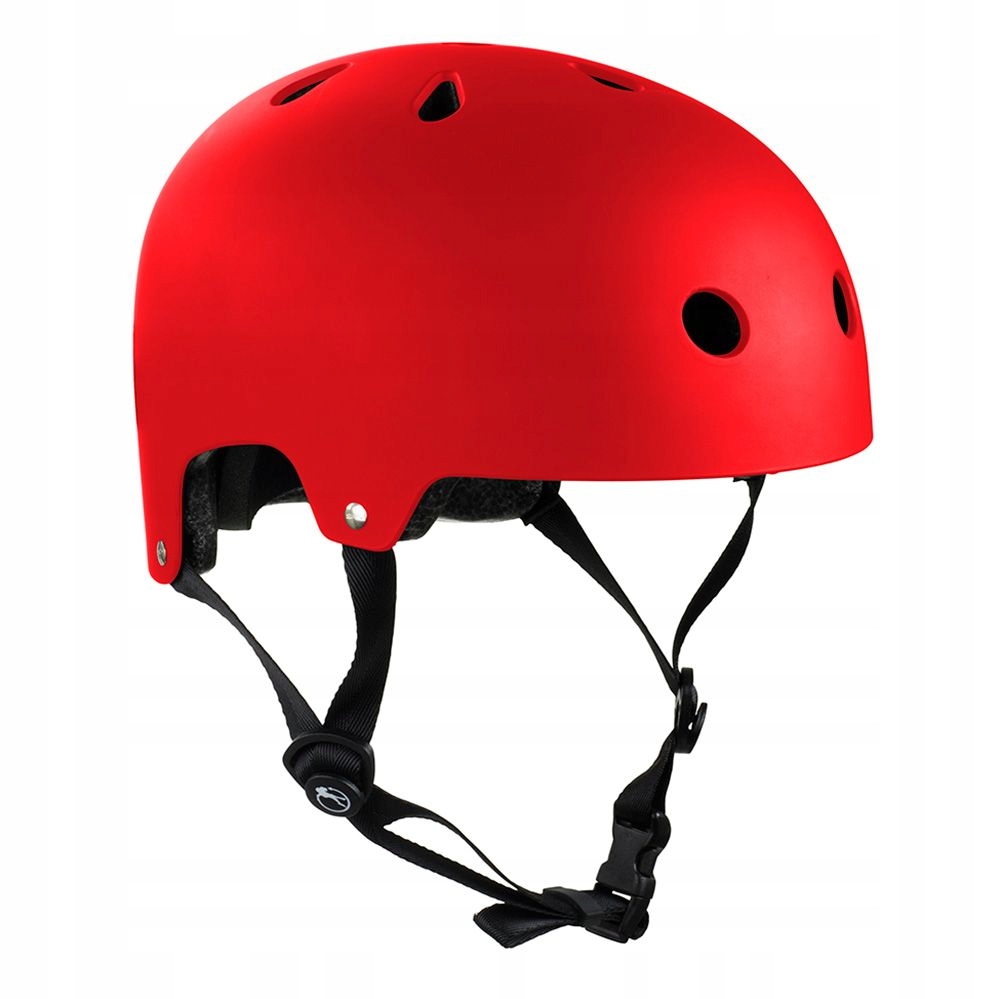 Kask Sfr Essentials na rolki Matowy czerwony L/XL