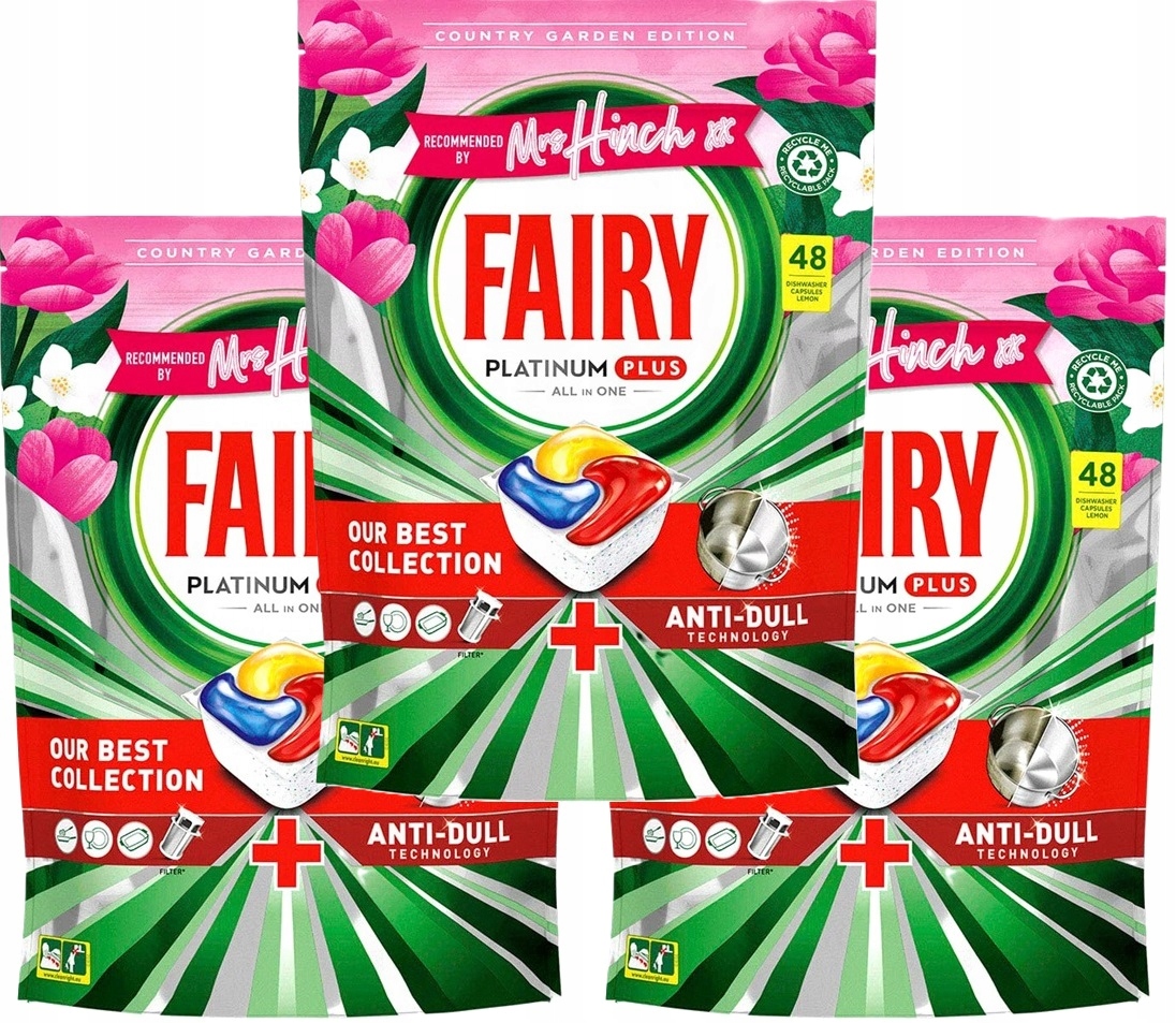Fairy Kapsułki do zmywarki Platinum Plus 2x115 szt 12697499155 