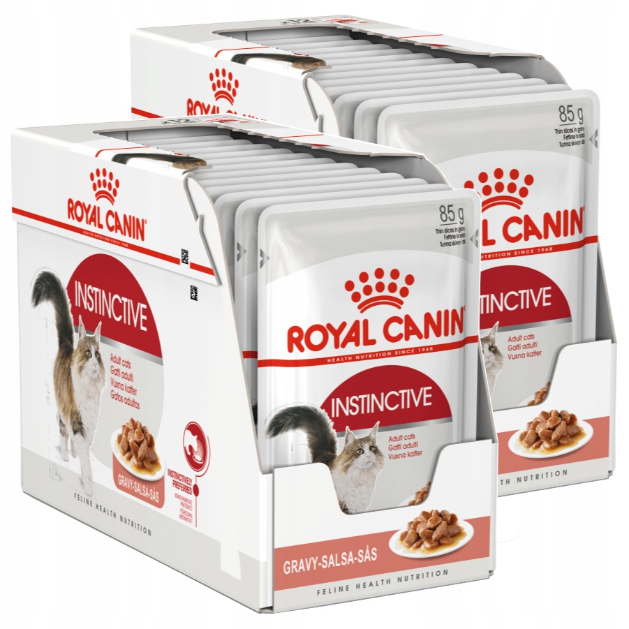 Levně Royal Canin Instinctive Fhn Krmivo Vlhké v omáčce pro vybíravé kočky 24x85 g