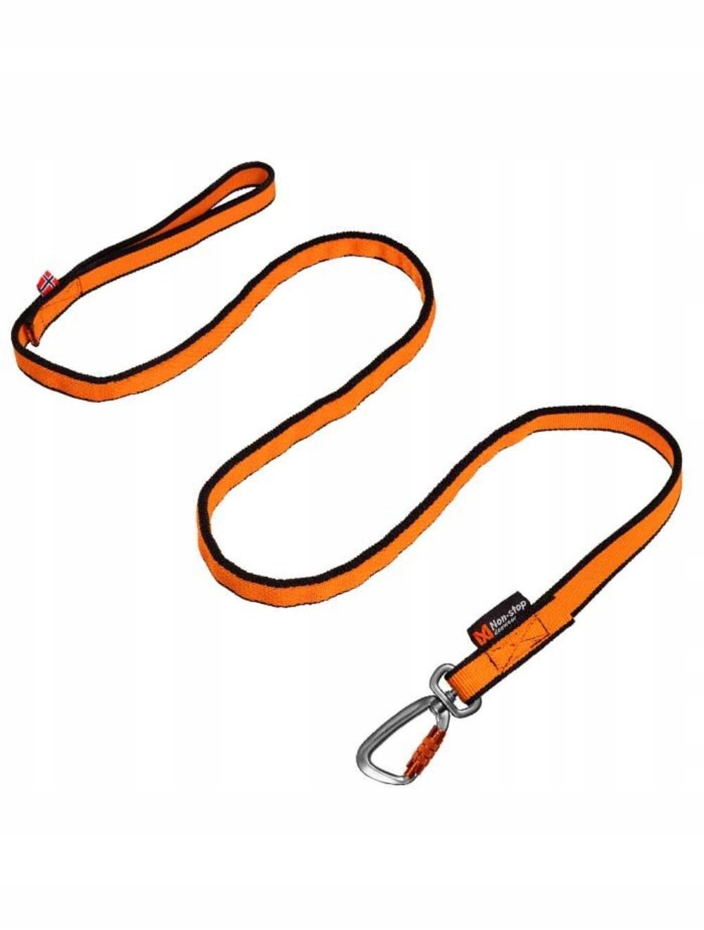 Levně Non-stop Line Bungee Černá/oranžová 2M