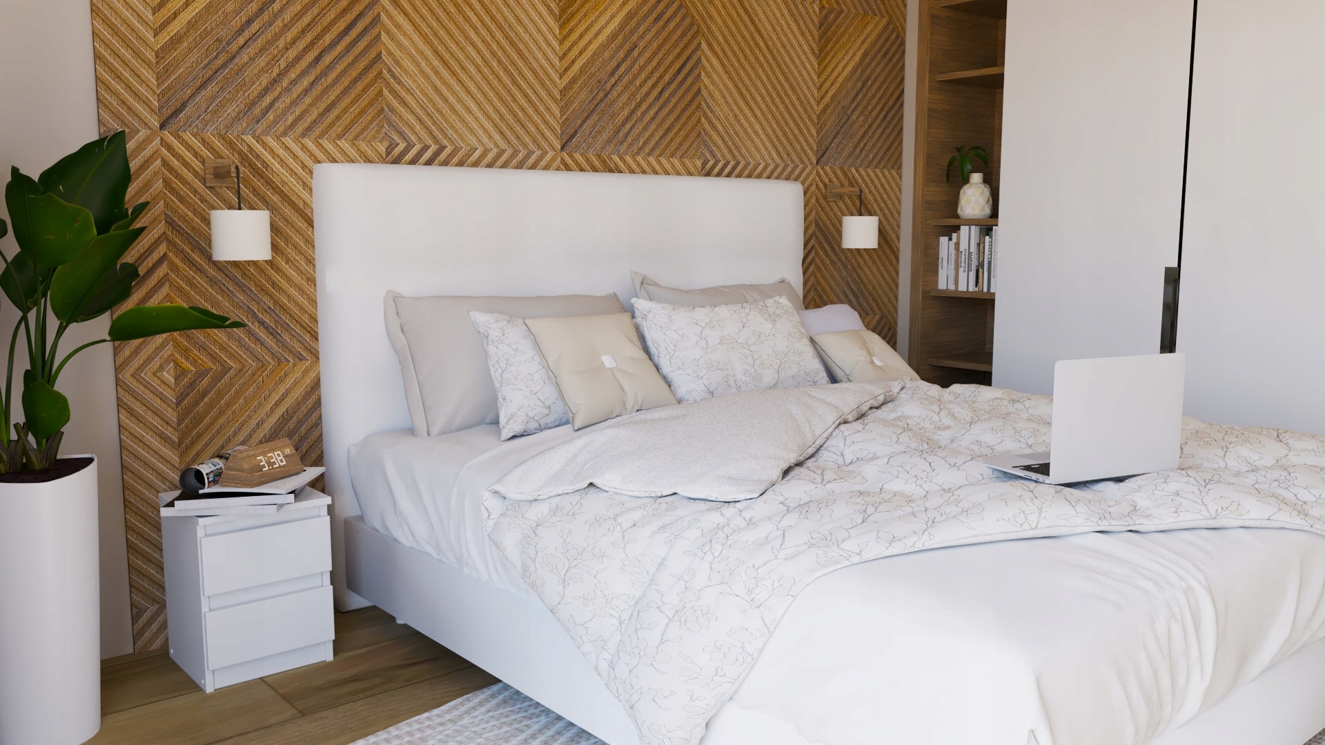 SZAFKA NOCNA 2 SZUFLADY KOMODA STOLIK BIAŁA Marka Euro-Meble