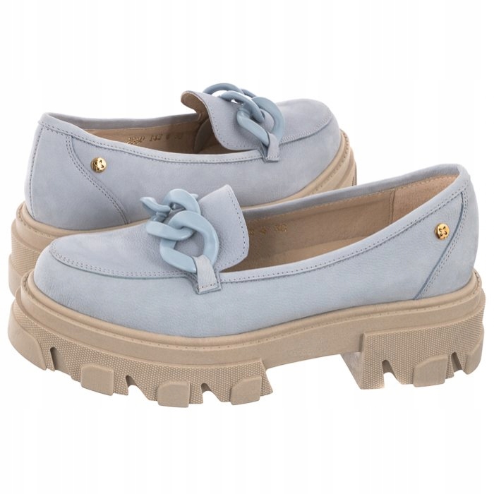 

Buty Damskie Mokasyny Maciejka Niebieskie 2850J-06
