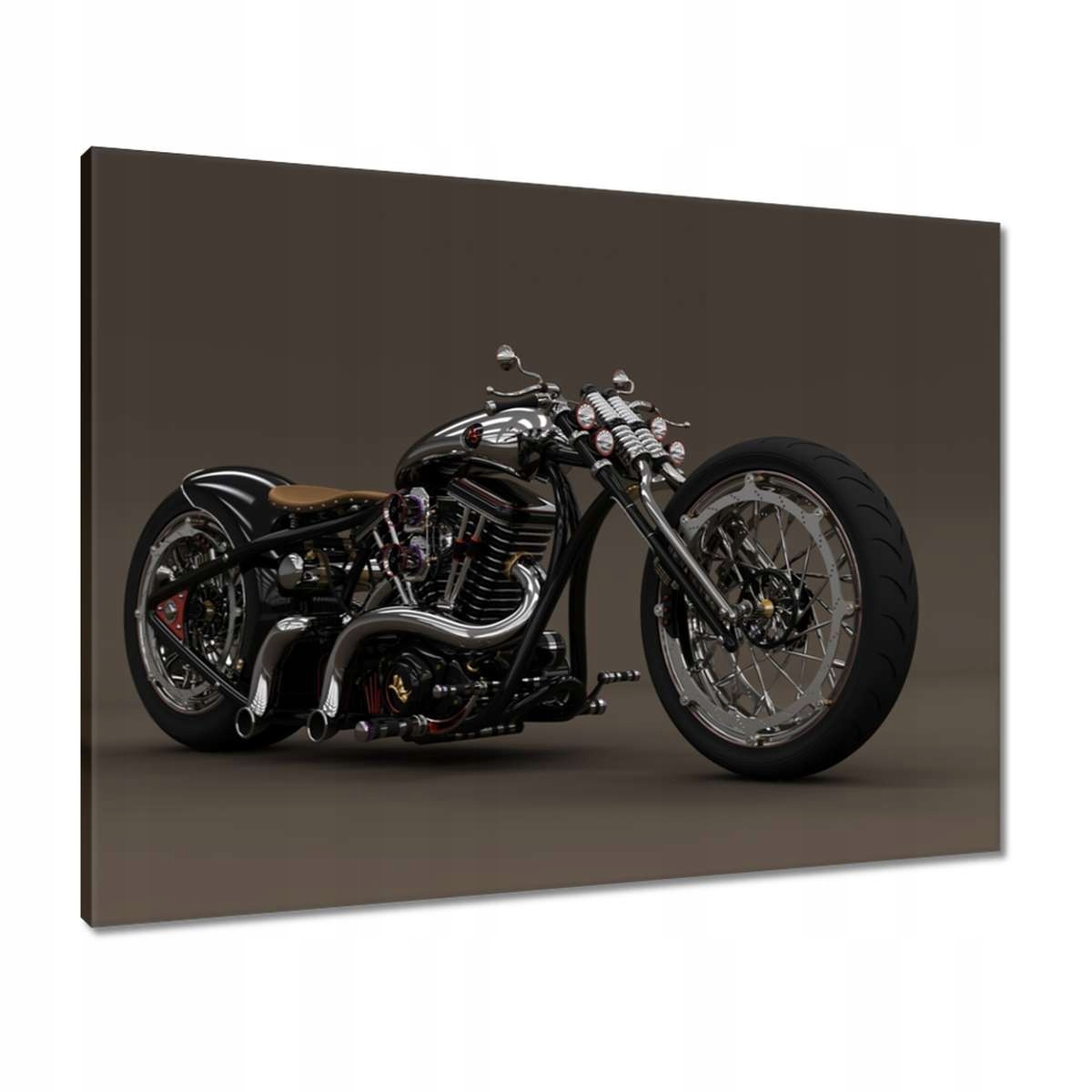 Obrazy 80x60 Chopper Motocykl Motor