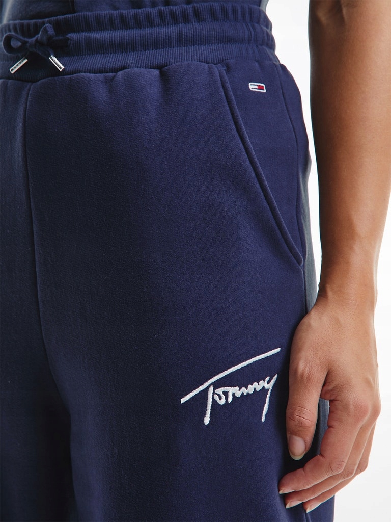 TOMMY HILFIGER DAMSKIE SPODNIE DRESOWE NAVY r. S Rozmiar S