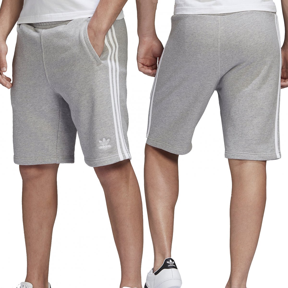 

Adidas spodenki krótkie szorty dresowe szare L