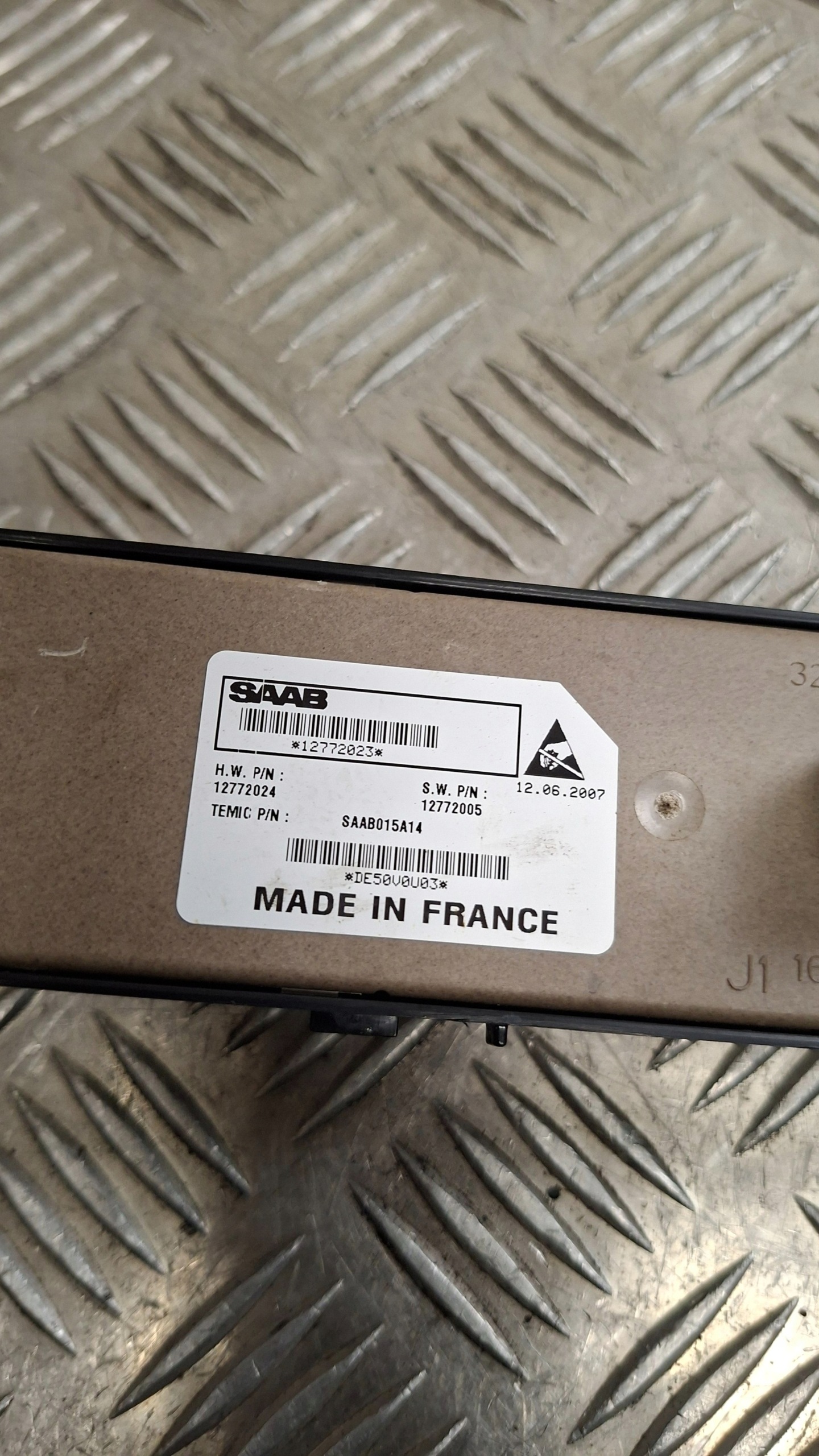 PANEL pulsantiera alzacristalli SAAB 93