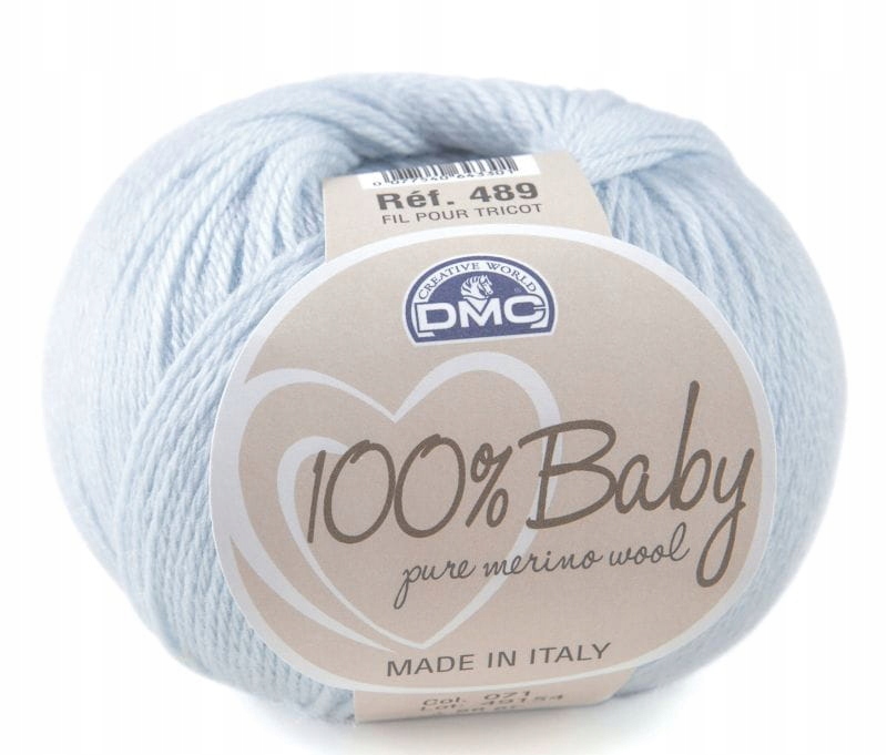 włóczka DMC 100% Baby kol. 071 błękitny