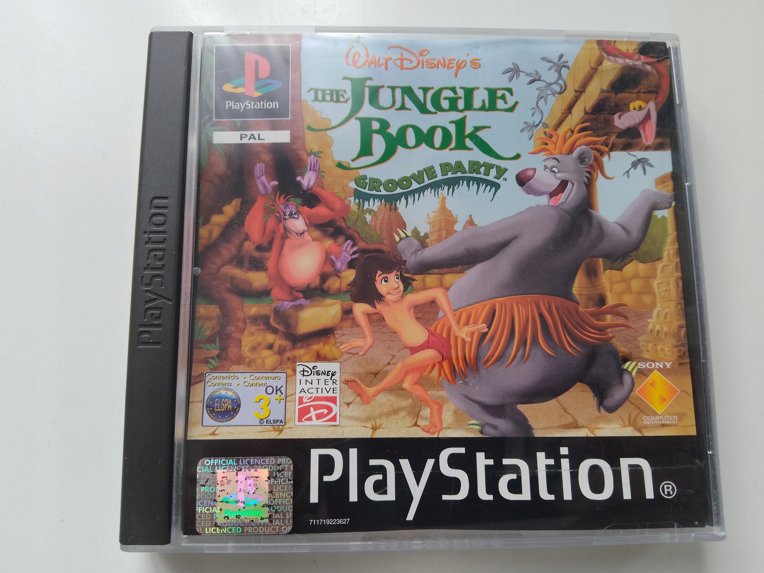THE JUNGLE BOOK PSX PS1 PAL * ENG