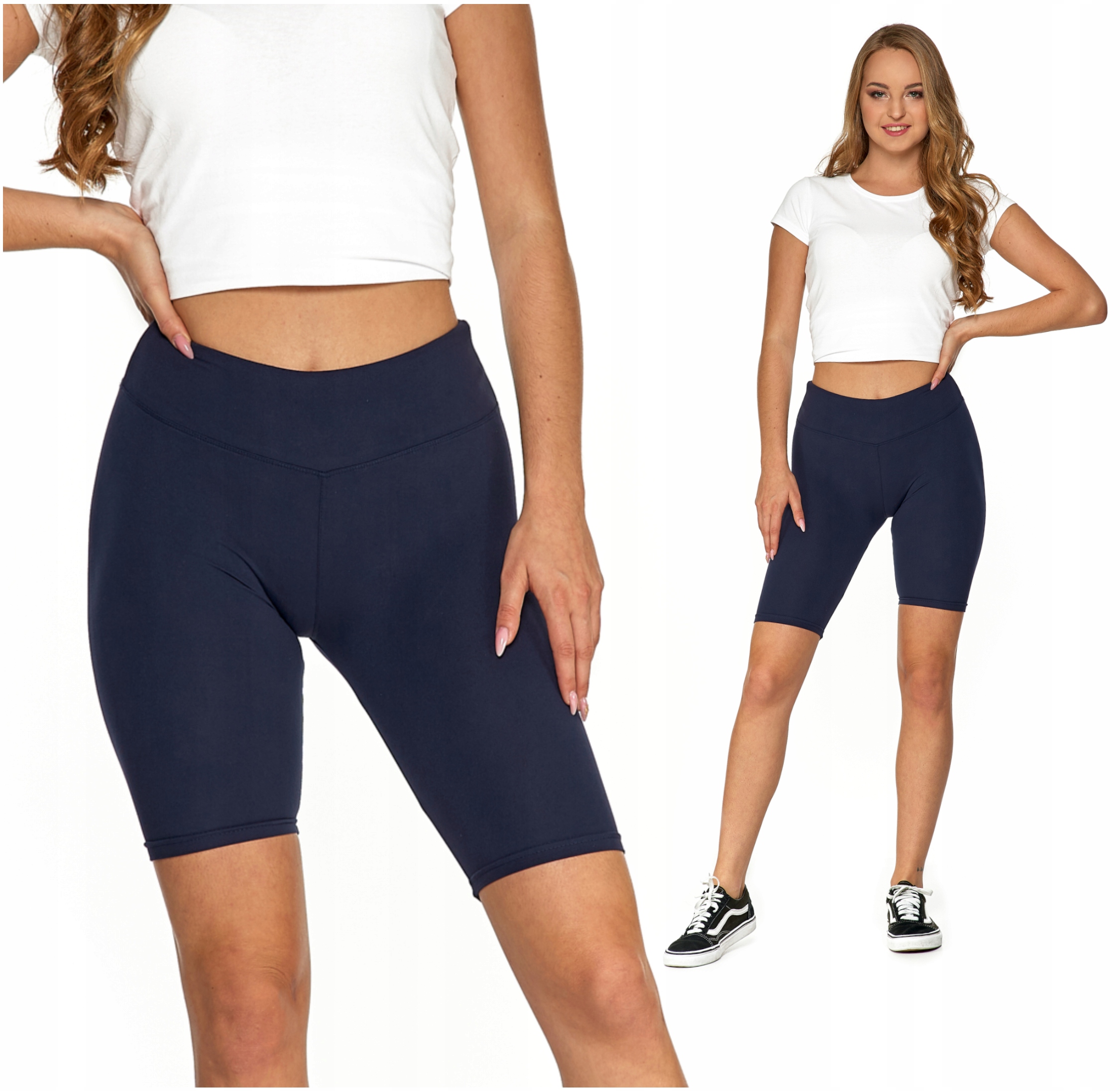 

Legginsy Kolarki Wysoki Stan Kryjące Moraj S/m