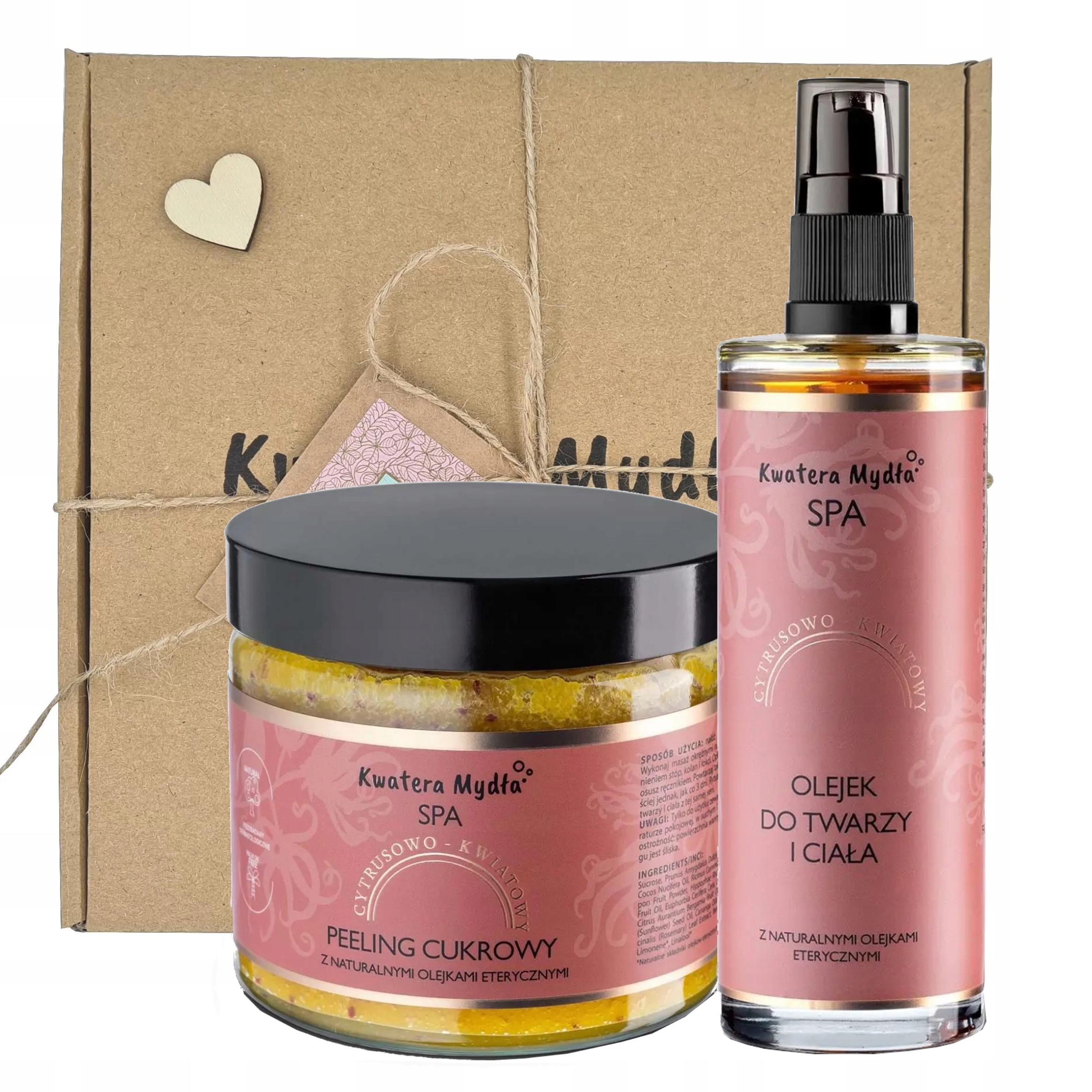 

Kwiatowy Zestaw Domowe Spa 100% Naturalny