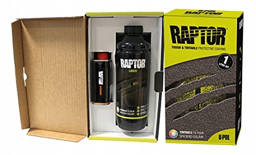 RAPTOR U POL OCHRONA KAROSERII CZARNY X 4 Packaging Volume 4000 ml