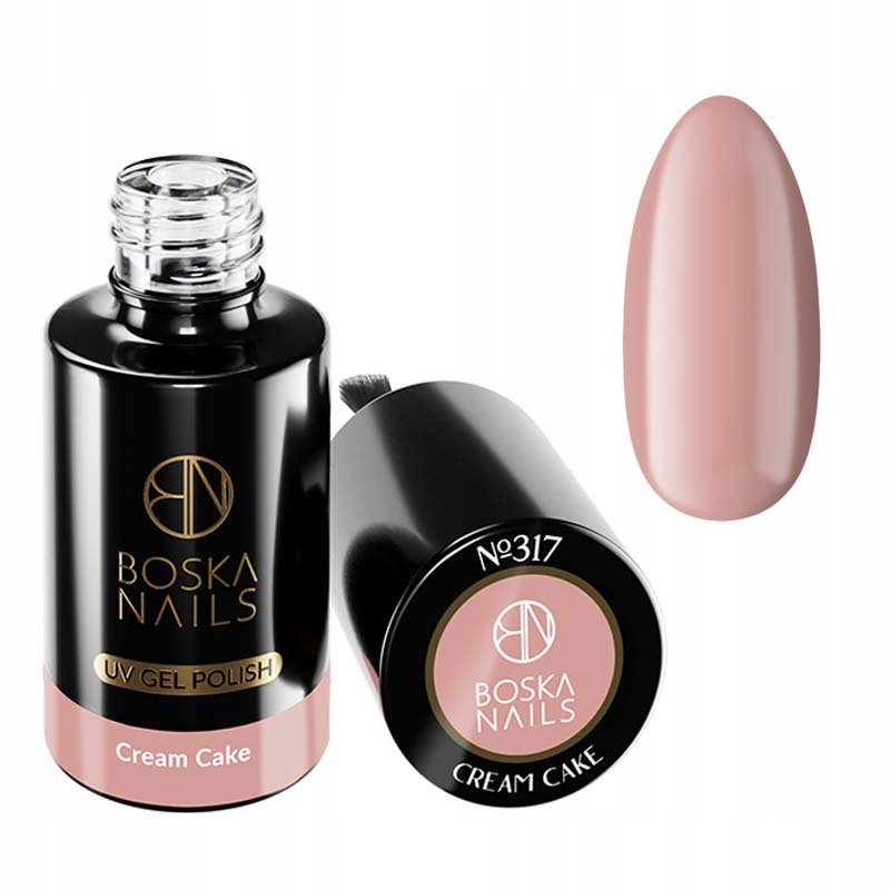 

Boska Nails Lakier hybrydowy 6ml Cream Cake 317
