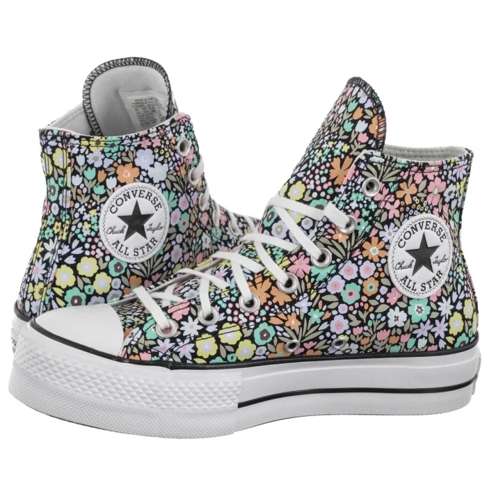Vysoké dámské tenisky Converse Ctas Lift Hi A15009C Multi-color