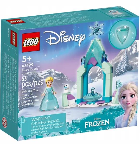 LEGO 43199 DZIEDZINIEC ZAMKU ELZY NOWOŚĆ PREZENT