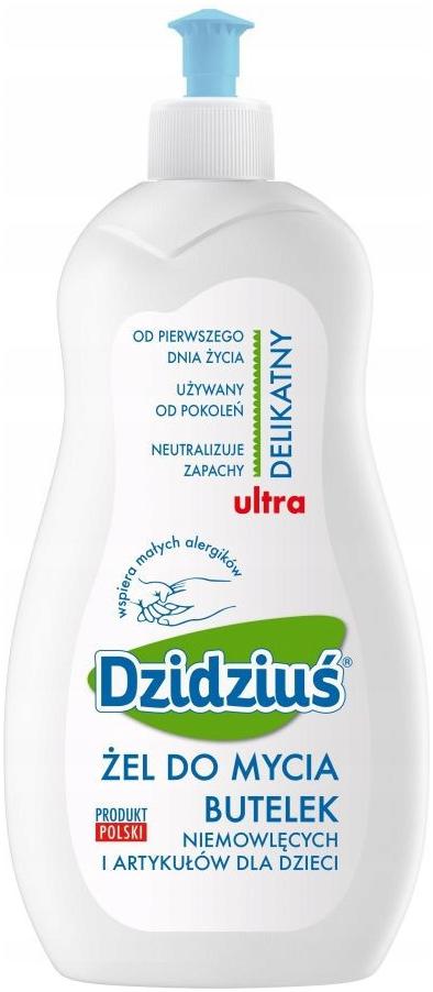 

Dzidziuś Żel Płyn Do Mycia Butelek Smoczków 500