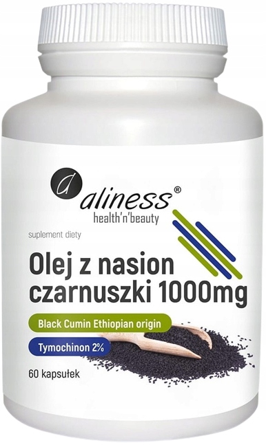 

Aliness Czarnuszka W Kapsułkach 1000 Mg 60 Kaps