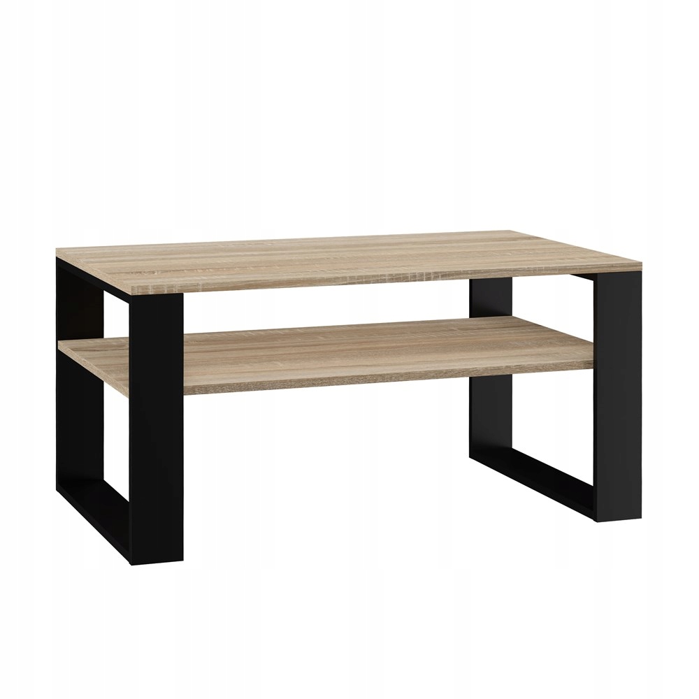 

Ława stolik Modern 1P sonoma/czarny 90x58cm Top