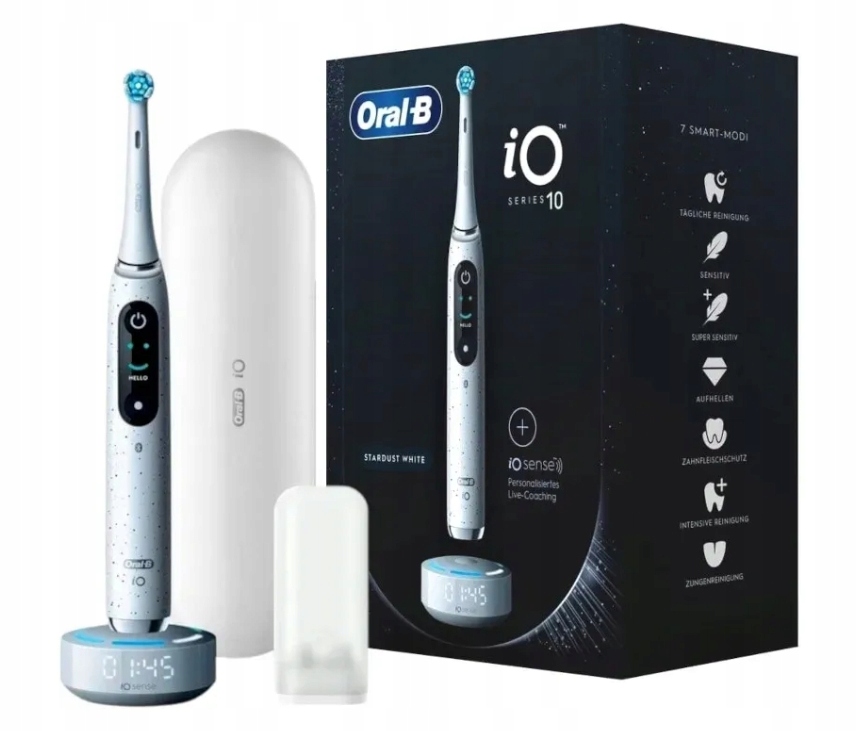 Szczoteczka magnetyczna Oral-B iO Series 10 Stardust White iO 10