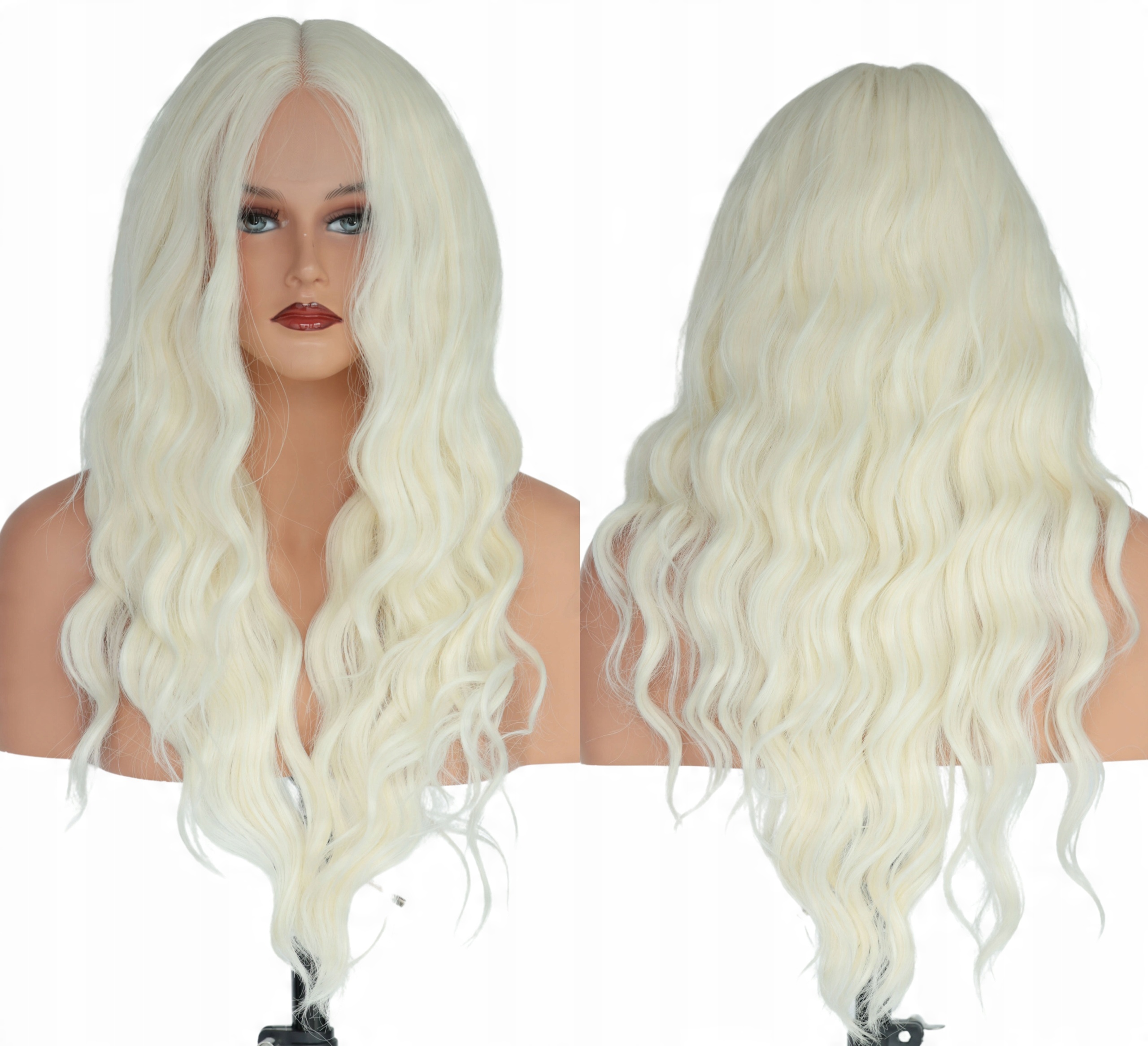 

Peruka Lace Front jak naturalna włosy syntetyczne