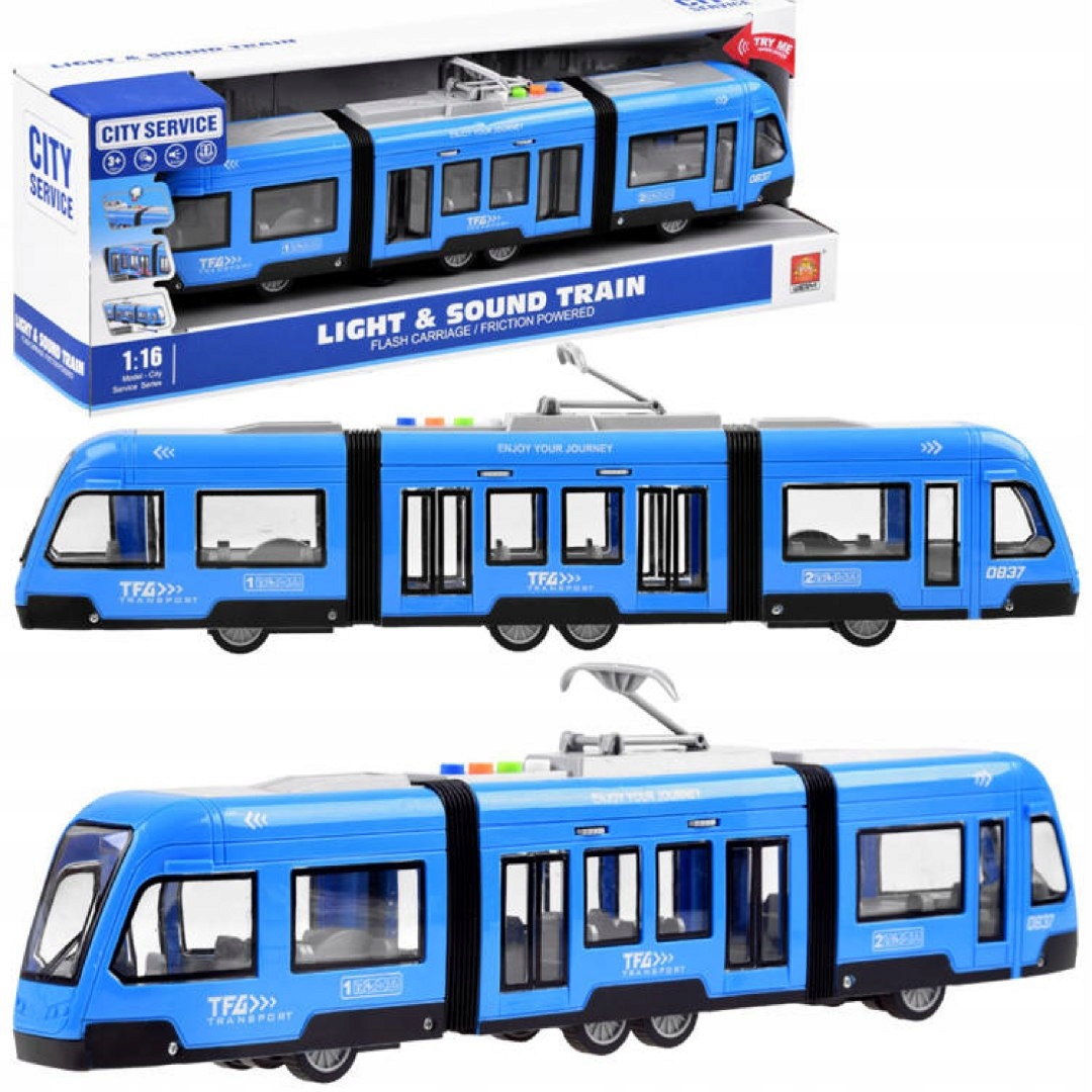

Duży Tramwaj Dźwięki Światła nabaterie 930BN