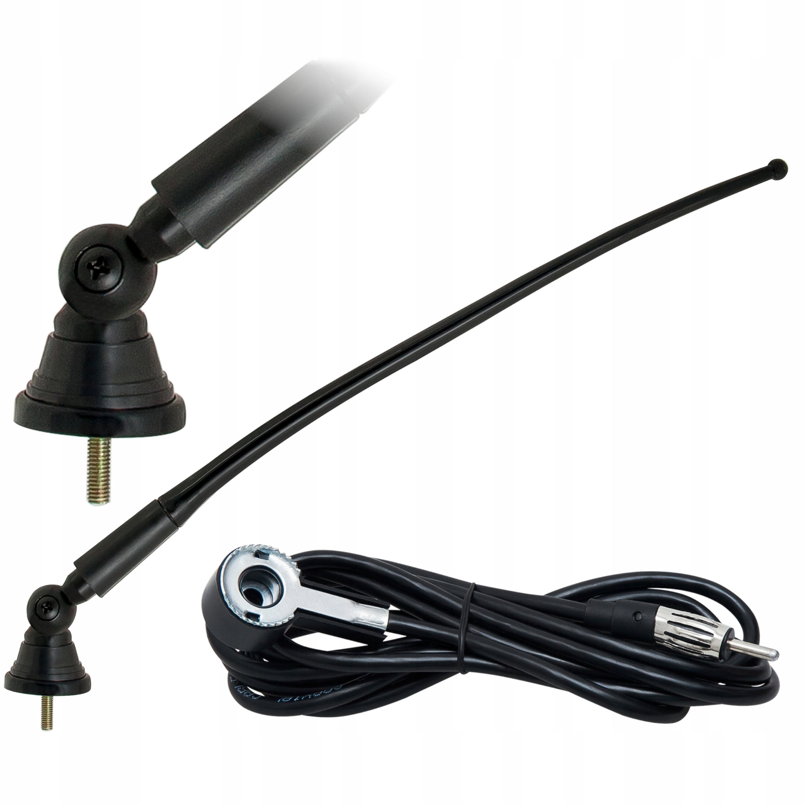 

Antena Samochodowa Fm Am Regulowana Łamana 37 cm