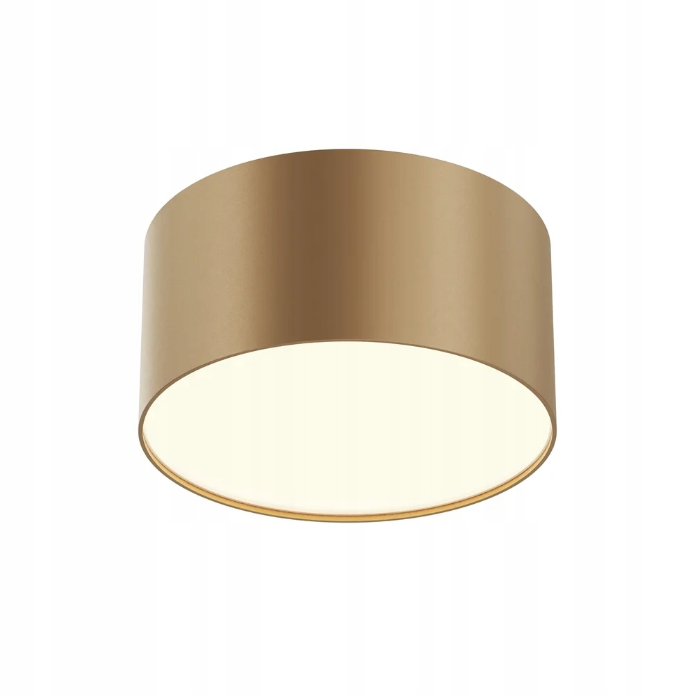 Stropná lampa stropné svietidlo okrúhla 12 cm matná zlatá Led 3000K do obývačky Maytoni