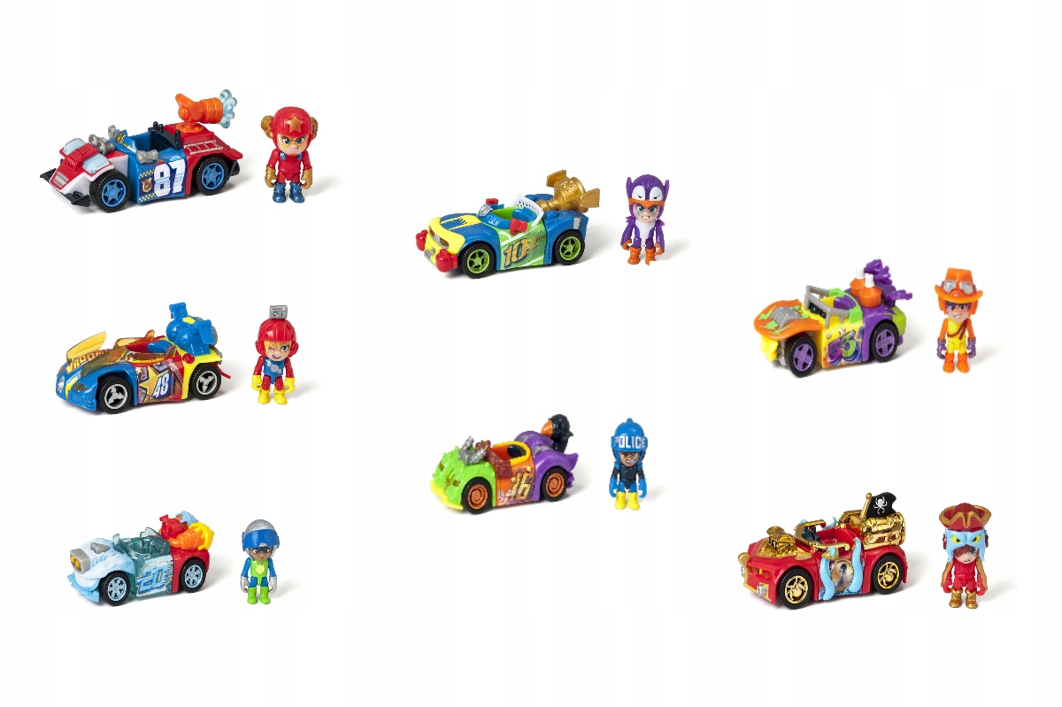 T-Racers Turbo Wheel 2 Pojazd z kierowcą Auto akcesoria Model TURBO WHEEL