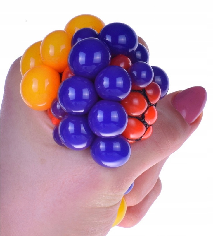 

Gniotek silikonowy Antystresowy w Siatce duży Ball