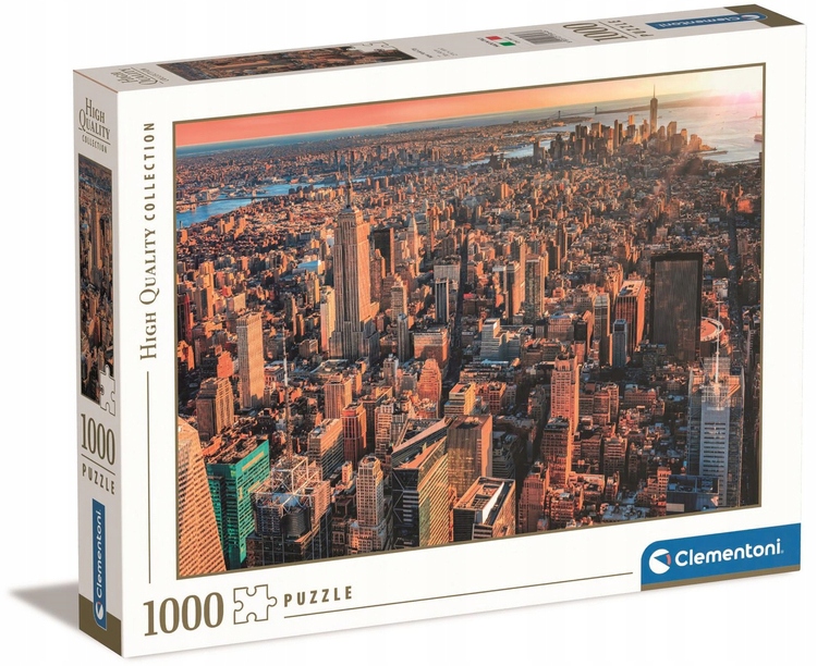 

Clementoni Puzzle 1000 Elem Hq Nowy Jork 39646