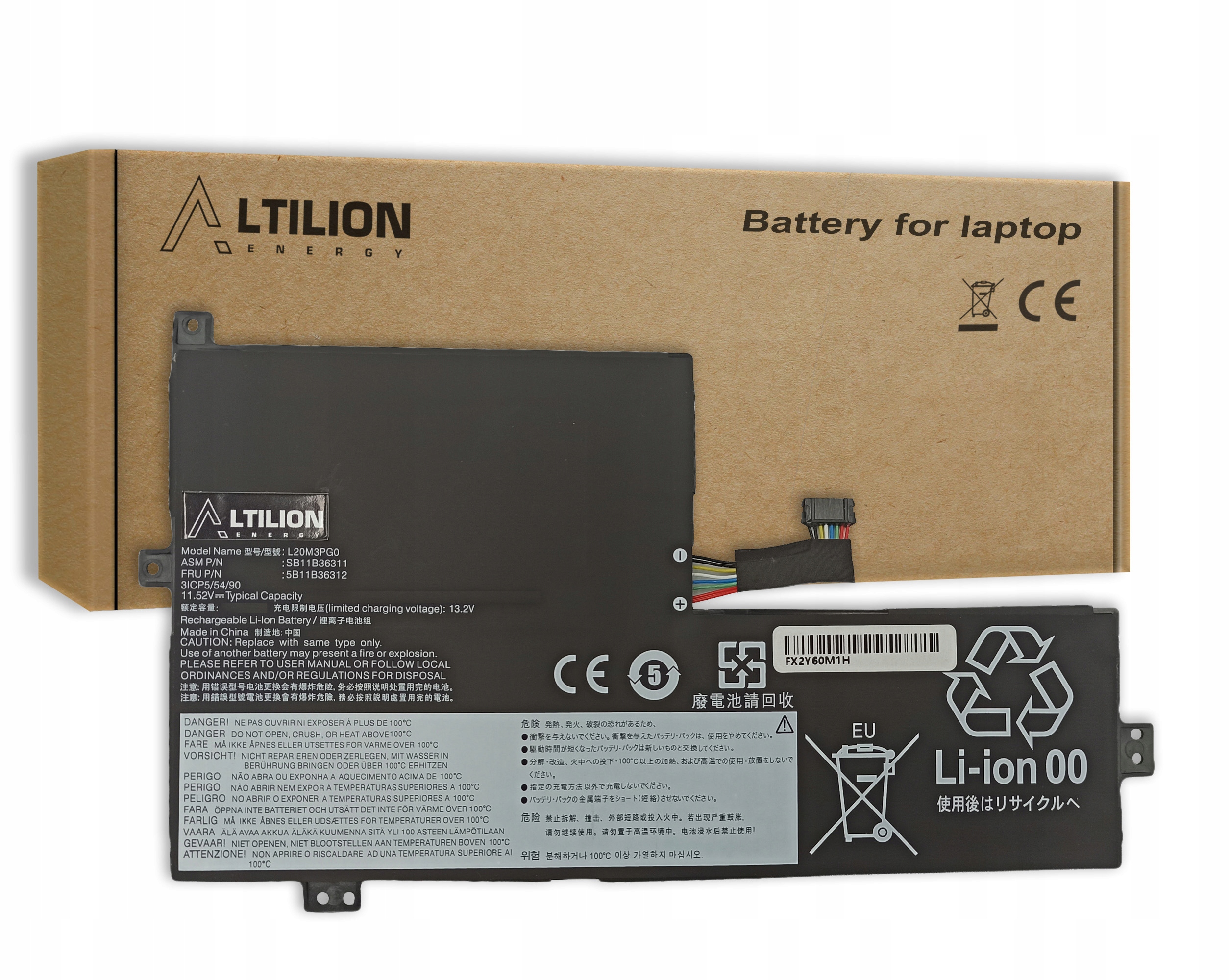 Bateria Altilion Energy L20M3PG0 kompatybilna z Lenovo