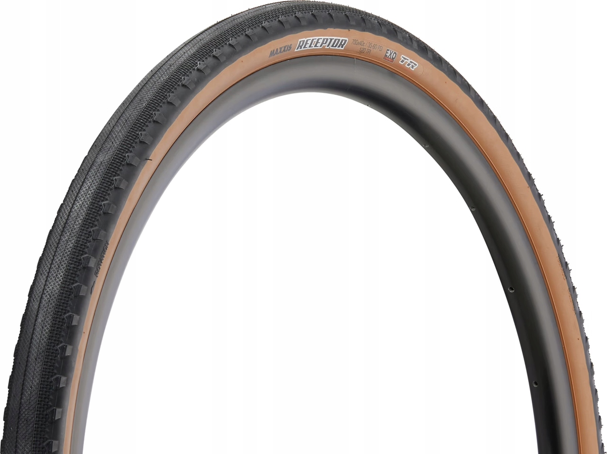 Skládací Pneumatika Maxxis Receptor 700x40C Exo Tr 120TPI Tanwall Gravel