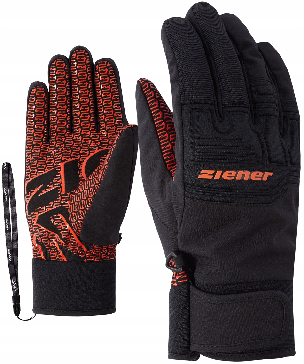 Rękawice narciarskie Ziener Garim As Orange spice 9,5