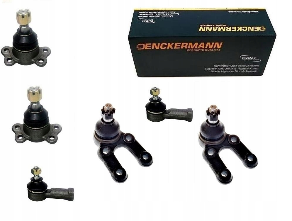 Čep Čepu Kyvadla Koncovky Ssangyong Musso Korando Přední Sada 6 Ks