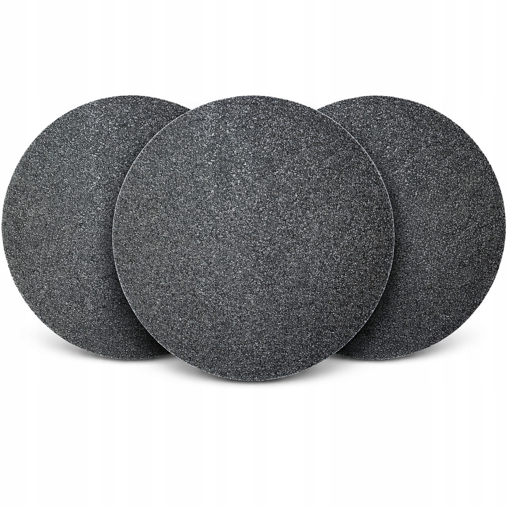 3x Krążek ścierny do styropianu P16 370mm bez otworów Klingspor Na Rzep