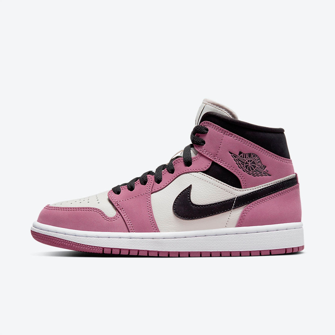 Sportovní obuv Nike Air Jordan 1 MID Wmns „Light Mulberry“ (DC7267-500) 43EU